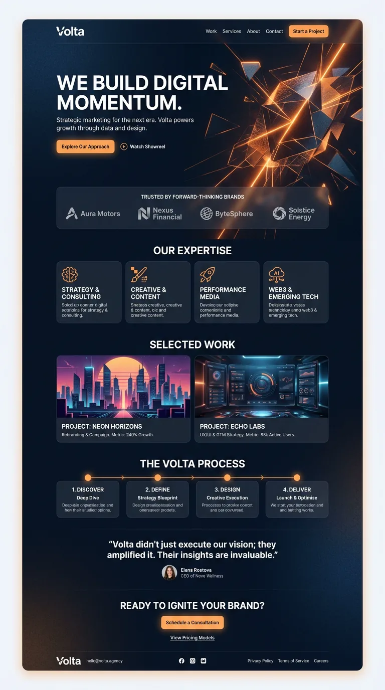 Resultado Nano Banana Pro — landing